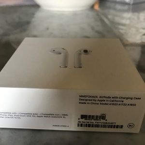 JUST APPLE AIRPODS BOX!! The box itself only